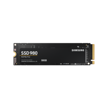 Твердотельные накопители Твердотельные накопители/ Samsung SSD 980, 500GB, M.2(22x80mm), NVMe 1.4, PCIe 3.0 x4, 3-bit MLC, R/W 3100/2600MB/s, IOPs 400 000/470 000, TBW 300, DWPD 0.33 (12 мес.)