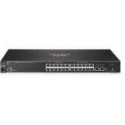 Сетевой коммутатор Aruba 2530 24 Switch (Managed, L2, 24*10/100 + 2*10/100/1000 + 2*SFP, Fanless design, Rackmount 19")