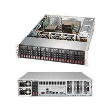 2U Dual Socket P LGA 3647 up to 4TB/3 PCI-E 3.0 x16/4 PCI-E 3.0 x8/24 Hot-swap 2.5"/2 Hot-swap 2.5"/2x M.2/2x 10GBase-T/1200W Redundant