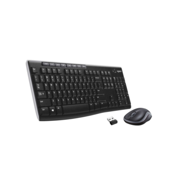 Клавиатура беспроводная Logitech K270 ЛАТИНИЦА (без кириллицы) (приемник Unifying, 2 батарейки AAA) (арт. 920-003058, M/N: Y-R0015 / C-U0007)