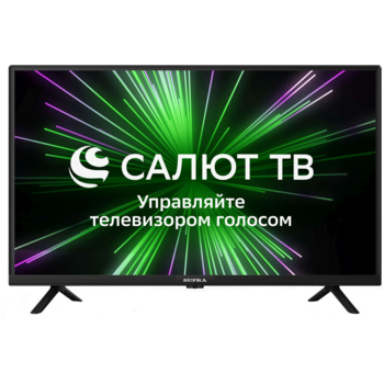 Телевизор LED Supra 32" STV-LC32ST0155Wsb. Салют ТВ черный HD 50Hz DVB-T DVB-T2 DVB-C USB WiFi Smart TV