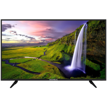 Телевизор LED Supra 43" STV-LC43ST0045F черный FULL HD 60Hz DVB-T DVB-T2 DVB-C USB WiFi Smart TV