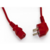 Шнур питания Hyperline PWC-IEC13-SHM-1.8-RD C13-Schuko проводник.:3x0.75мм2 1.8м 250В 10А (упак.:1шт) красный