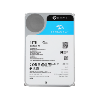 Жесткий диск Seagate SATA-III 18TB ST18000VE002 Surveillance SkyHawkAI 512E (7200rpm) 256Mb 3.5"