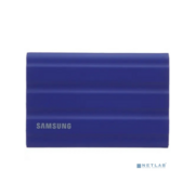 Внешние HDD и SSD Внешние HDD и SSD/ Samsung External SSD T7 Shield, 1TB, Type C-to-C/A, USB 3.2 Gen2, R/W 1050/1000MB/s, IP65, 88x59x13mm, 98g, Blue (12 мес.)
