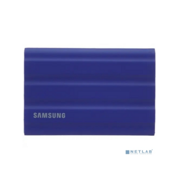 Внешние HDD и SSD Внешние HDD и SSD/ Samsung External SSD T7 Shield, 1TB, Type C-to-C/A, USB 3.2 Gen2, R/W 1050/1000MB/s, IP65, 88x59x13mm, 98g, Blue (12 мес.)