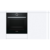 Встраиваемая электрическая духовка BOSCH Serie 8, Встраиваемый духовой шкаф, черный, 10 режимов, цветной текстовый дисплей, 2 дисплея с TouchControl, ControlRing, самоочистка EcoClean (задняя стенка), 3-слойное остекление, Сделано в Германии