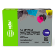 Картридж струйный Cactus CS-EPT46S5 T46S5 св.голуб.пигм. (30мл) для Epson SureColor SC-P700