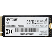 Твердотельный накопитель Patriot SSD P400 2TB M.2 2280 NVMe PCIe 4.0 x4 R7000/W4800 TBW 900TB 3D NAND with HS