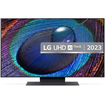 Телевизор LED LG 43" 43UR91006LA.ARUB черный 4K Ultra HD 50Hz DVB-T DVB-T2 DVB-C DVB-S DVB-S2 USB WiFi Smart TV