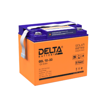Аккумуляторная батарея DELTA BATTERY GEL 12-33