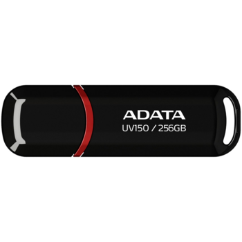 Флеш Диск A-Data 256Gb UV150 AUV150-256G-RBK USB3.0 черный