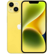 Смартфон Apple A2884 iPhone 14 256Gb 6Gb желтый моноблок 3G 4G 2Sim 6.1" 1170x2532 iOS 16 12Mpix 802.11 a/b/g/n/ac/ax NFC GPS TouchSc Protect
