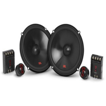 Колонки автомобильные JBL Stage3 607CF (без решетки) 250Вт 92дБ 3Ом 16.5см (6 1/2дюйм) (ком.:4кол.) компонентные двухполосные