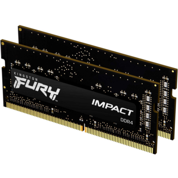 Память оперативная Память оперативная/ Kingston 32GB 3200MT/s DDR4 CL20 SODIMM (Kit of 2) FURY Impact