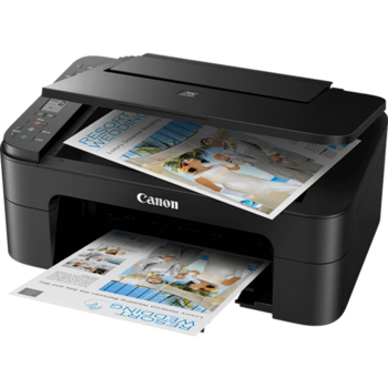 МФУ струйное Canon PIXMA TS3350 цветная печать, A4, 4800x1200 dpi, ч/б - 7,7 стр/мин (А4), цвет - 4 стр/мин (А4), USB, Wi-Fi