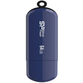 Флеш Диск Silicon Power 64Gb Ultima LuxMini 320 SP064GBUF2320V1B USB2.0 синий