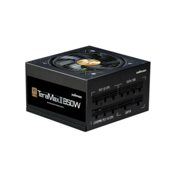 Блок питания 850W Zalman TeraMax II (ATX12V v3.0, APFC, 12cm Fan, 80+ Gold Gen5, Full Modular, Retail) (ZM850-TMX2)