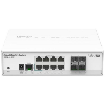 Коммутатор MikroTik CRS112-8G-4S-IN 8G 4SFP управляемый