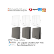 Выключатель MOES Gang Smart Switch ZS-B-EU1, Zigbee, 95-250 В