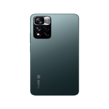 Redmi Note 11 Pro+ 5G Forest Green(21091116UG), 17,01 см (6.67") 20:9 1080 x 2400, 2,0 ГГц+2,5 ГГц, 8 Core, 6 GB, 128 GB, 1 ТБ, 108 МП+ 8 МП + 2 МП/16Mpix, 2 Sim, 2G, 3G, LTE, 5.2, Wi-Fi, NFC, A-GPS, GALILEO, BEIDOU, GLONASS, GPS, Type-C, 4500 mAh, Androi