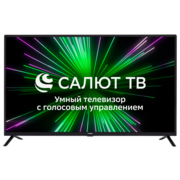 Телевизор LED Hyundai 43" H-LED43BS5001 Салют ТВ черный FULL HD 60Hz DVB-T DVB-T2 DVB-C DVB-S DVB-S2 USB WiFi Smart TV