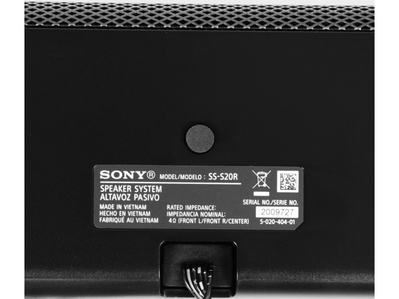 Саундбар Sony HT-S20R 5.1 400Вт черный