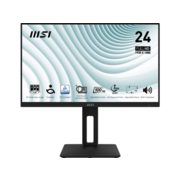 Монитор MSI PRO MP242AP 23.8" 16:9 FHD(1920x1080) IPS Flat,1ms(MPRT),1000:1,100M:1,300nit,178/178,HDMI 1.4,DP 1.2,VGA(D-Sub),Speaker,Tilt,Swivel,Height,Pivot,VESA,100Hz,Black,1y war-ty