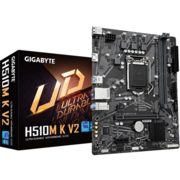 Материнская плата Материнская плата/ MB GIGABYTE INTEL H470 s1200, 2xDDR4(64GB), HDMI 1.4, 1xPCIe 3.0x16, 1xPCIe 3.0, 1xLAN, 2xSATA 6Gb/s, 1xM.2, 2xUSB 3.2, 4xUSB 2.0, mATX