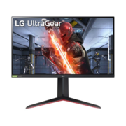 Монитор LG 27" UltraGear 27GN65R-B черный IPS 16:9 HDMI матовая HAS Piv 1000:1 300cd 178гр/178гр 1920x1080 144Hz G-Sync FreeSync Premium DP FHD 7.2кг