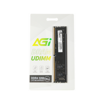 Память DDR4 16GB 3200MHz AGi AGI320016UD138 UD138 RTL PC4-25600 CL22 DIMM 288-pin 1.2В Ret