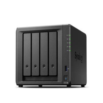 Система хранения данных Synology QC2,6GhzCPU/4Gb(upto32)/RAID0,1,10,5,6/up to 4hot plug HDDs SATA(3,5' or 2,5')(up to 9 with DX517)/2xUSB3.2/2GigEth/iSCSI/1xPCIe 3.0/2xIPcam(up to 40)/1xPS/1YW (repl DS920+)'