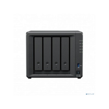 Сетевое хранилище Synology DiskStation DS423+ black (Intel J4125/2Gb/4 pcs (3.5" or 2.5" SATA or SSD, 18Tb max)/RAID/2x1Gb/no WIFI) (DS423+)