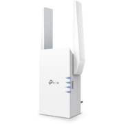 Усилитель сигнала TP-Link RE705X, AX3000 Усилитель сигнала Wi-Fi 6, до 574 Мбит/с на 2,4 ГГц + до 2402 Мбит/с на 5 ГГц, 2 внеш. антенны, 1 гигабитный порт, подключение к настенной розетке