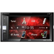 Автомагнитола CD DVD JVC KW-V250BTM 2DIN 4x50Вт