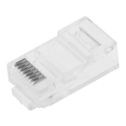 Коннектор Premier (6-008) кат.5e RJ45 прозрачный