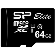 Флеш карта microSDXC Silicon Power 64GB SP064GBSTXBV1V20 Elite w/o adapter