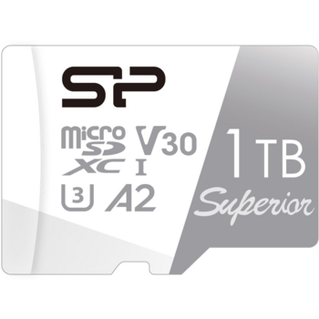 Флеш карта microSDXC Silicon Power 1TB SP001TBSTXDA2V20 Superior V30 A2 w/o adapter