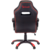 Кресло игровое A4Tech Bloody GC-250 черный/красный эко.кожа/ткань крестов.
