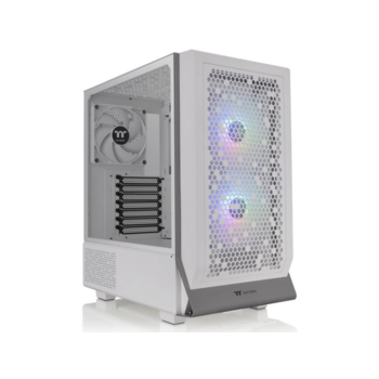 Корпус Thermaltake Ceres 300 TG ARGB белый без БП ATX 3x140mm 2xUSB3.0 1xUSB3.1 audio bott PSU