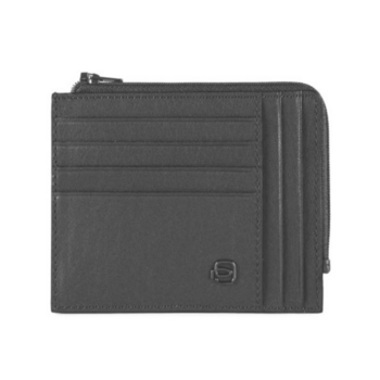 Чехол для кредитных карт Piquadro Black Square PU1243B3R/N черный натур.кожа