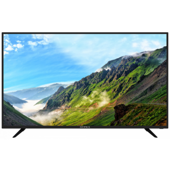 Телевизор LED Supra 50" STV-LC50ST0045U черный 4K Ultra HD 50Hz DVB-T DVB-T2 DVB-C DVB-S DVB-S2 USB WiFi Smart TV (RUS)