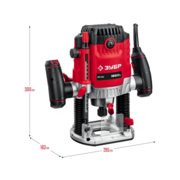 Фрезер Зубр ФМ-1650 1650Вт 26000об/мин макс.ход:50мм