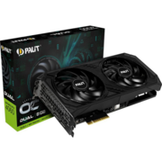 Видеокарта Palit PCI-E 4.0 RTX4060 DUAL OC NVIDIA GeForce RTX 4060 8192Mb 128 GDDR6 1830/17000 HDMIx1 DPx3 HDCP Ret