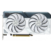 Видеокарта Asus PCI-E 4.0 DUAL-RTX4060TI-O8G-WHITE NVIDIA GeForce RTX 4060TI 8Gb 128bit GDDR6 2565/18000 HDMIx1 DPx3 HDCP Ret