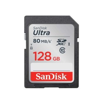 Карта памяти SanDisk Ultra SDXC 128GB 80MB/s Class 10 UHS-I