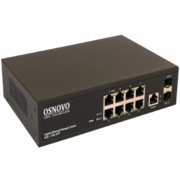 Коммутатор Osnovo SW-70802/L2 (L2) 8x1Гбит/с 2SFP управляемый