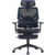 Кресло Cactus CS-CHR-MC01-BLBK синий сиденье черный сетка/ткань с подголов. крестов. пластик подст.для ног