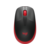 910-005908 Мышь Logitech M190 красный/черный оптическая (1000dpi) беспроводная USB (2but)