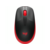 910-005908 Мышь Logitech M190 красный/черный оптическая (1000dpi) беспроводная USB (2but)